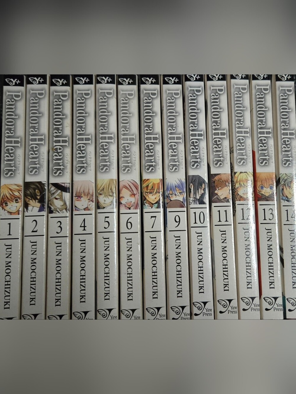 Pandora Hearts Volumes 1-7, 9-14 Manga Set